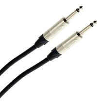 Plugger Elite Câble guitare instrument Jack mâle mono Neutrik 6,35mm vers Jack mâle mono Neutrik 6,35mm.