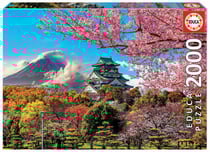 Puzzle 2000 pcs Chateau d Osaka - Japon