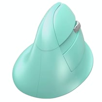 Souris Ergonomique Verticale Sans Fil Rechargeable Avec Boutons De Navigation Vert YONIS