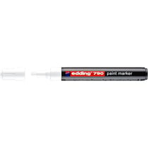 Marqueur Peinture Permanent 790 Blanc Pointe Ogive 2-3 mm EDDING