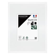 Cadre photo Wild blanc 50x70 cm avec passe-partout 30x40 cm