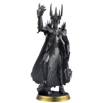 MetalEarth: ICONX - LORD OF THE RINGS / SAURON 9,5x8x19,5cm, maquette 3D en métal avec 3,5 feuilles multicolorées, en boîte 13,5x22x2cm, 14+
