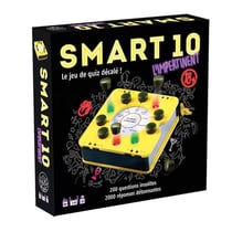 Jeu de quiz - WILSON JEUX - Smart 10 l'impertinent - Humour noir - 2 à 8 joueurs - 20 minutes