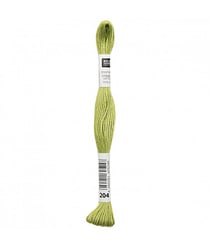 Fil à broder mouliné Uni - Rico Design 204 Vert