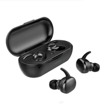 Ecouteurs Bluetooth Sans Fil Mini Noir Avec Charge Rapide Et Longue Autonomie YONIS