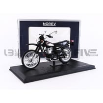 Voiture miniature de collection - NOREV - YAMAHA XT500 - Échelle 1/18 - Black/Silver - Reproduction 1988
