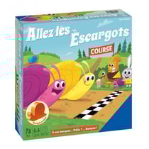 Allez les escargots - course, plateau - ravensburger - 20617 - jeu societé enfant