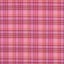 Tissu Coton imprimé Pinkara sur fond Rose - Au mètre