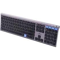 Clavier sans fil BLUESTORK - Métal - AZERTY - Argent - 0,0365 kg