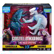 Godzilla x Kong : Le Nouvel Empire - Pack Diorama 2 figurines Godzilla vs Shimo 15 cm