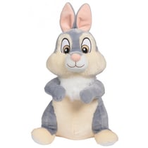 Grande peluche disney : lapin gris panpan 58 cm - collection bambi