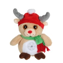 Peluche - Christmas pétillous sonore 16 cm - Renne