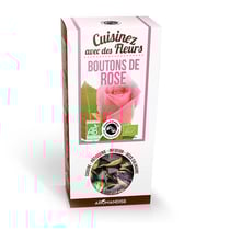 Fleurs comestibles bio - Boutons de Rose 30 g