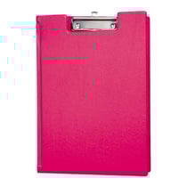 Porte-bloc avec rabat - format A4 - rose - Maul