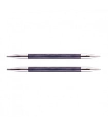 Aiguilles interchangeables ROYALE bois de 12,5 cm N° 6 à 8 - Knitpro taille n°6,5