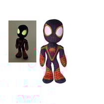 Marvel - Peluche Glow In The Dark Eyes Miles Morales 25 cm