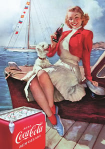 Puzzle 1000 pièces - Coca-Cola : L'Heure De La Pause - Trefl