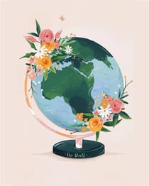 Peinture par numéros "Le Monde en F