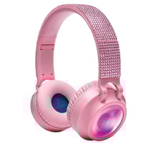 Casque lumineux pliable Bluetooth et filaire Girly avec limitation du volume