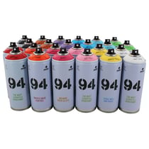 Lot de 24 bombes de peinture MTN 94 - couleurs assorties (2x12) - 400ml