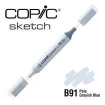 Copic - Marqueur à l'alcool Copic Sketch B91 Pale Grayish Blue
