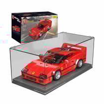 F40 Voiture de sport avec vitrine de présentation