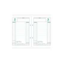 Recharge pour perpétuel de caisse - Journalier - Exacompta - 38978E