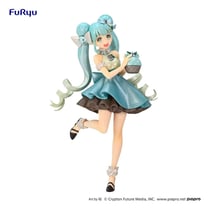Hatsune Miku - Statuette Hatsune Miku Chocolate Mint Pearl Color 17 cm - Furyu