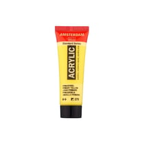 Peinture acrylique en tube - Jaune primaire - 275 - Amsterdam - 20ml