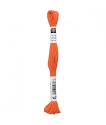Fil à broder mouliné Uni - Rico Design 027 Orange
