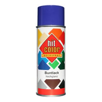 Spray de peinture - Lila velours - Brillant - Décoration - Tous supports - Hit Color - 400ml