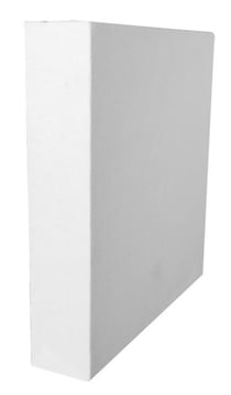 Châssis entoilé Rectangulaire 24x30cm épais. 1,7cm