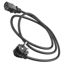 LinQ Câble d'Alimentation C13 pour Ordinateur et Moniteur 1.8m Noir