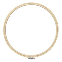 Cadre de broderie en bois Ø 25 cm