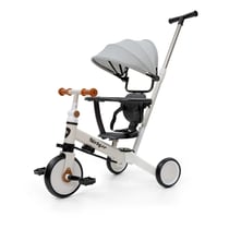 Tricycle évolutif multifonction - beige - canne parentale - Interbaby