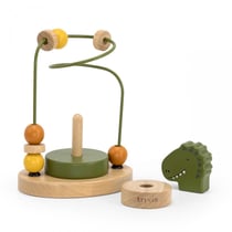 Labyrinthe à perles en bois – Mr.Dino - TRIXIE BABY - Vert
