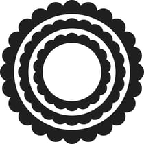 Matrices de découpe cercles - Artemio