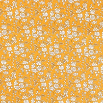 Tissu Fleuris Capel Moutarde