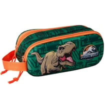 Trousse Dinosaure Jurassic World 3D 21 CM - 2 compartiments