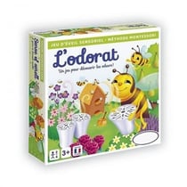 L'odorat - jeu d'eveil sensoriel méthode montessori - sentosphére - 136 - odeurs