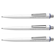 Lot de 3 stylos à bille SCHNEIDER K3 Biosafe - Bleu - Pointe moyenne