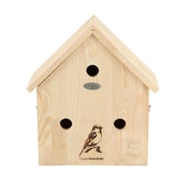 Nichoir pour moineaux en bois