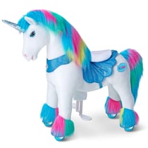 Cheval Porteur Enfant Modele Y - arc-en-ciel