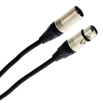 Câble XLR Femelle 3b - XLR Mâle 3b 10m Elite Plugger