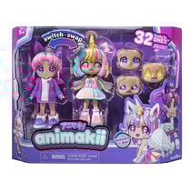 Animakii - Licorne et Chauve-Souris - Coffret Poupée Personnalisable