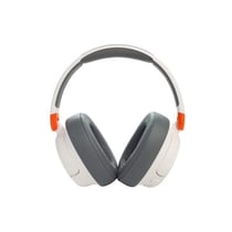 Casque circum-auriculaire sans fil Bluetooth à réduction de bruit pour enfants JBL JR460 NC Blanc