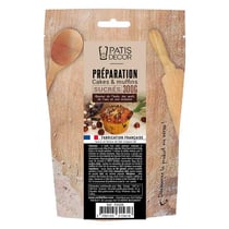 Préparation pour cakes et muffins sucrés