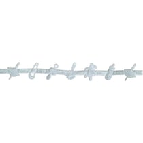 Ruban perforé av. motif en satin, Aiguille,rattle,nounoursetbiberon,sctLS4m, bleu layette