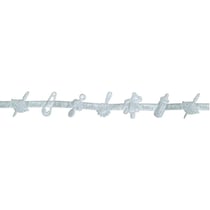 Ruban perforé av. motif en satin, Aiguille,rattle,nounoursetbiberon,sctLS4m, bleu layette