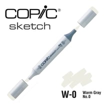 Copic - Marqueur à l'alcool Copic Sketch W0 Warm Gray No.0